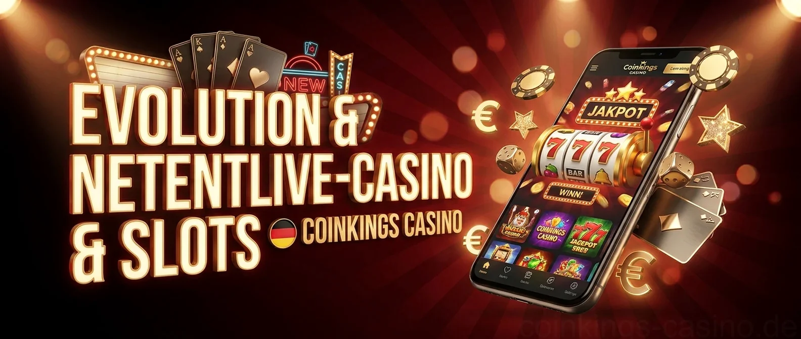 Evolution & NetEntLive-Casino & Slots
